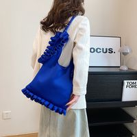 Women's Medium Polyester Solid Color Streetwear Open Underarm Bag main image 4