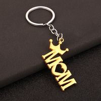 Simple Style Letter Alloy Mother'S Day Unisex Keychain 1 Piece sku image 2