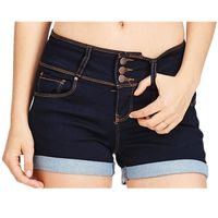 Women's Daily Streetwear Solid Color Shorts Jeans Straight Pants main image 2