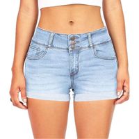 Women's Daily Streetwear Solid Color Shorts Jeans Straight Pants main image 3