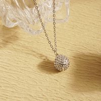 304 Stainless Steel 18K Gold Plated Simple Style Classic Style Fruit Pendant Necklace main image 4