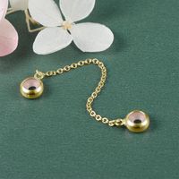 1 Piece 9.9mm Diameter Hole 2~2.9mm Sterling Silver Solid Color Polished Ball Plunger Beads main image 4