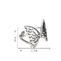 Bijoux En Gros Style Simple Papillon Alliage Placage Anneaux main image 2