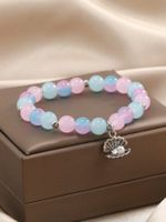 Simple Style Classic Style Shell Glass Beaded Women's Bracelets main image 1