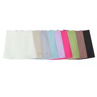 Summer Simple Style Solid Color Polyester Above Knee Skirts main image 6