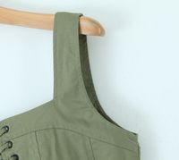 Women's Vest Tank Tops Vintage Style Solid Color main image 3