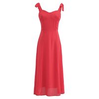 Women's Regular Dress Sexy Strap Zipper Sleeveless Solid Color Maxi Long Dress Daily Date main image 2