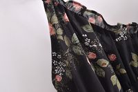 Women's Strap Dress Vacation Strap Printing Zipper Sleeveless Ditsy Floral Maxi Long Dress Daily main image 5