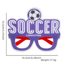 Football World Cup Letter Football Plastic Party Carnival Photography Props Decorative Props sku image 9