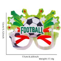Football World Cup Letter Football Plastic Party Carnival Photography Props Decorative Props sku image 4