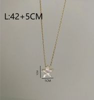 Le Cuivre Plaqué Or 18K Style Simple Artistique Star Lune Fleur Incruster Coquille Collier main image 2