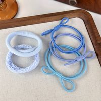 Women's Casual Simple Style Solid Color Rubber Band Hair Tie sku image 4