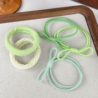 Women's Casual Simple Style Solid Color Rubber Band Hair Tie sku image 5