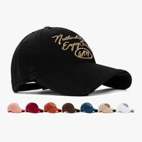 Unisex Casual Streetwear Letter Embroidery Curved Eaves Baseball Cap main image 1