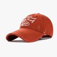 Unisex Casual Streetwear Letter Embroidery Curved Eaves Baseball Cap main image 2
