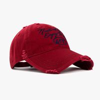 Unisex Casual Streetwear Letter Embroidery Curved Eaves Baseball Cap sku image 6