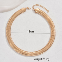Simple Style Solid Color Alloy Women's Choker main image 2