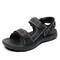 Men's Casual Solid Color Open Toe Beach Sandals sku image 6