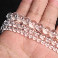 Natural White Crystal Glass Gravel Square Interface Cut Surface Diy Ornament Bead Accessories Jewelry Making Amazon sku image 2
