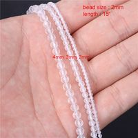 Natural White Crystal Glass Gravel Square Interface Cut Surface Diy Ornament Bead Accessories Jewelry Making Amazon sku image 11