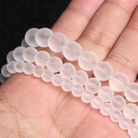 Natural White Crystal Glass Gravel Square Interface Cut Surface Diy Ornament Bead Accessories Jewelry Making Amazon sku image 3