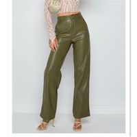 Women's Holiday Daily Simple Style Classic Style Solid Color Full Length Pocket Casual Pants main image 3