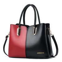 Women's Large Pu Leather Solid Color Elegant Zipper Buckle Handbag sku image 6