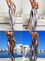 Mujeres Elegante Básico Impresión Juego De 3 Piezas Bikinis Traje De Baño main image 1