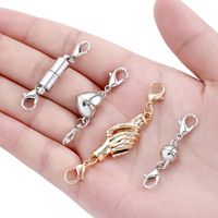 Simple Style Heart Shape Solid Color Copper Plating Jewelry Accessories 2 Pieces Set main image 7