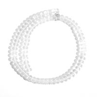 Natural White Crystal Glass Gravel Square Interface Cut Surface Diy Ornament Bead Accessories Jewelry Making Amazon sku image 18
