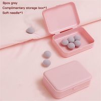 Cute Solid Color Stainless Steel Metal Holder Storage Box Artificial Decorations main image 3