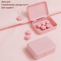 Casual Cute Solid Color Stainless Steel Metal Storage Box Artificial Decorations main image 5