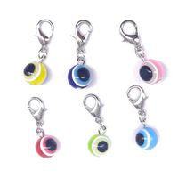 IG Style Simple Style Eye Alloy Resin Buckle Jewelry Accessories main image 4
