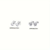 Simple Style Barbell 16K Gold Plated Artificial Rhinestones Stainless Steel Artificial Crystal Wholesale Ear Studs main image 2