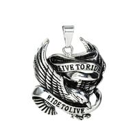 1 Piece Stainless Steel Eagle Pendant main image 2