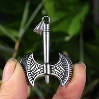 1 Piece Stainless Steel None None Axe Pendant main image 2