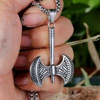 1 Piece Stainless Steel None None Axe Pendant main image 3