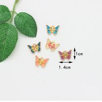 10 PCS/Package Alloy Butterfly Pendant main image 4