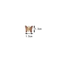 10 PCS/Package Alloy Butterfly Pendant sku image 7