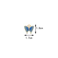 10 PCS/Package Alloy Butterfly Pendant sku image 13