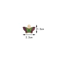 10 PCS/Package Alloy Butterfly Pendant sku image 27