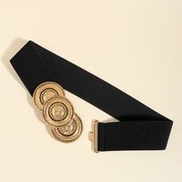 Simple Style Classic Style Color Block Alloy Women's Leather Belts main image 5