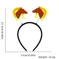 Letter Horse Plastic Party Carnival Photography Props Decorative Props sku image 2