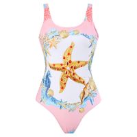 Women's Marine Style Color Block Starfish 2 Pieces Set One Piece Swimwear main image 5