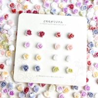 Sweet Flower Resin Nail Decoration Accessories 1 Set sku image 1