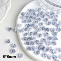 Sweet Flower Resin Nail Decoration Accessories 1 Set sku image 3
