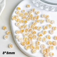 Sweet Flower Resin Nail Decoration Accessories 1 Set sku image 4