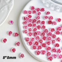 Sweet Flower Resin Nail Decoration Accessories 1 Set sku image 15