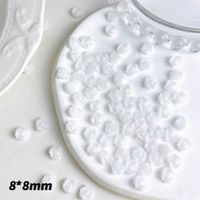 Sweet Flower Resin Nail Decoration Accessories 1 Set sku image 7