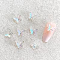 Sweet Butterfly Resin Nail Decoration Accessories 1 Set sku image 2